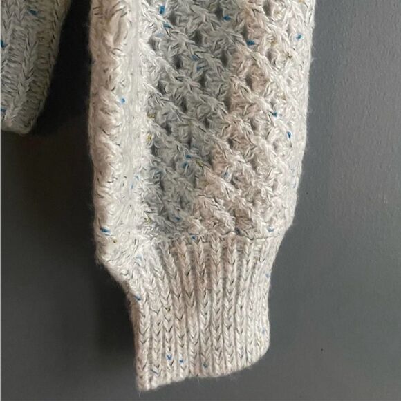 J.O.A. Balloon Sleeve Cable Knit Sweater - Picture 6 of 8